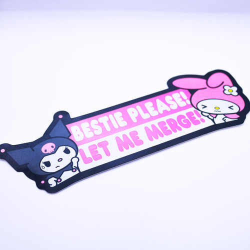 Bestie Car Decal