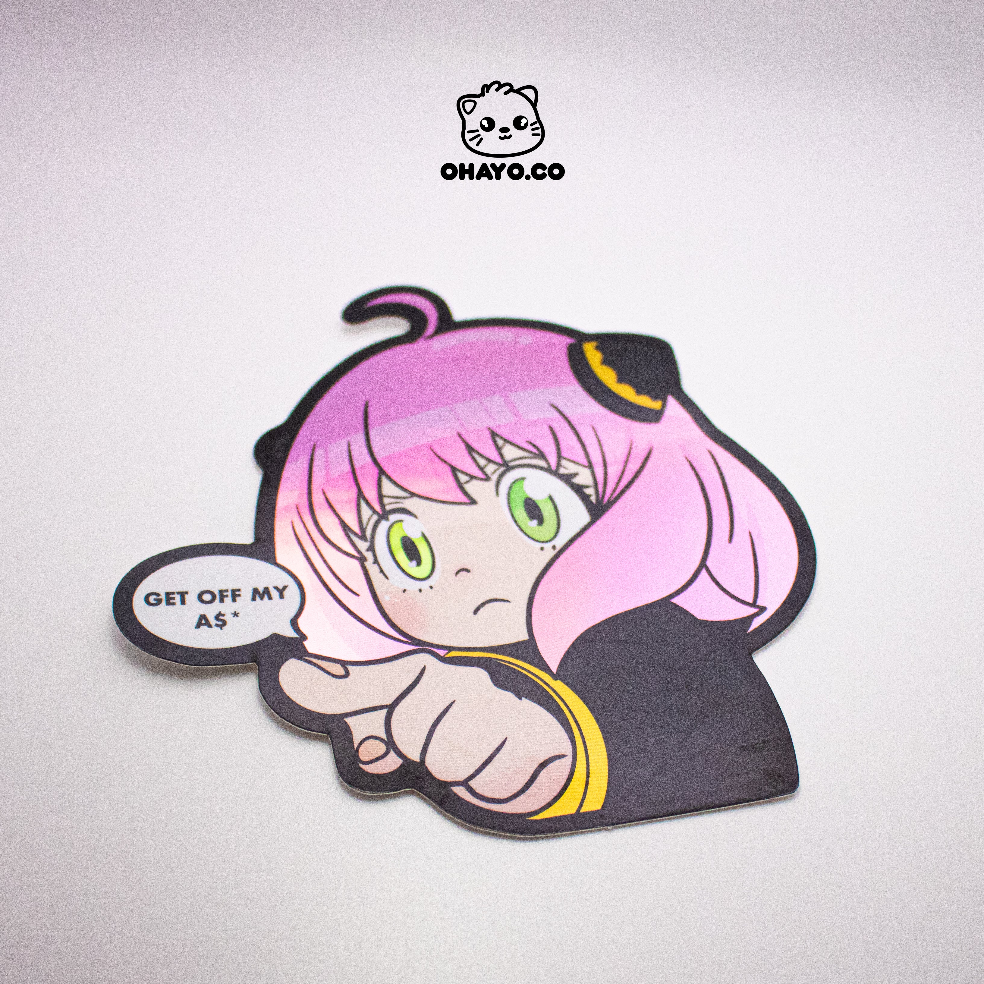 Anya Car Decal